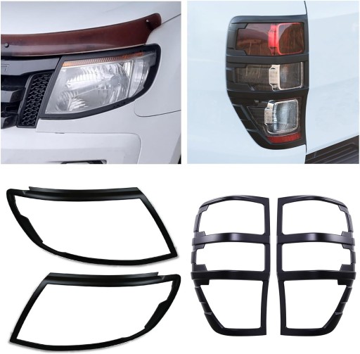 Крышки лампы для бровей задний + передний Ford Ranger 2012 - 2015