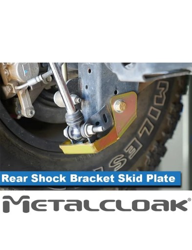 Накладки на нижнє кріплення амортизаторів і поперечних важелів Jeep Wrangler JL JLU Метал