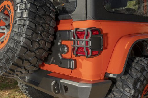 Крышки задних фонарей ELITE, Jeep Wrangler JL JT