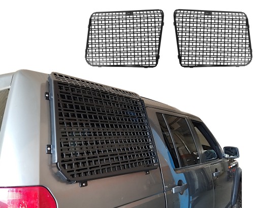 Зовнішні накладки HD 2 панелі molle заднього скла Land Rover Discovery 3 / 4