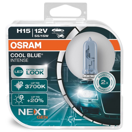 64176CBN-HCB - Osram H15 Cool Blue Intense NextGen Новое Поколение