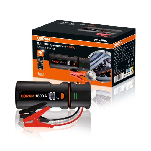 Osram Car Jump Starter Booster Jump Starter 1500 12V