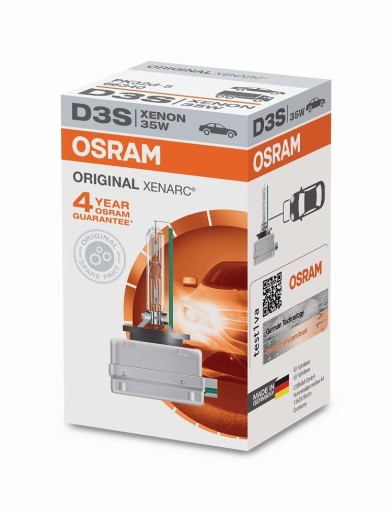 66340 - Нити Osram D3S Xenarc Orginal 35W 42V