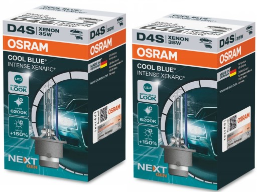 Лампа Osram XENON FILAMENT D4S 35W P32d-5 XENARC COOL BLUE INTENSE ДО 6200K