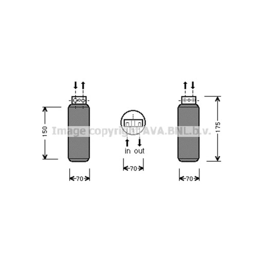 Осушувач повітря, Кондиціонер AVA QUALITY COOLING OLD291
