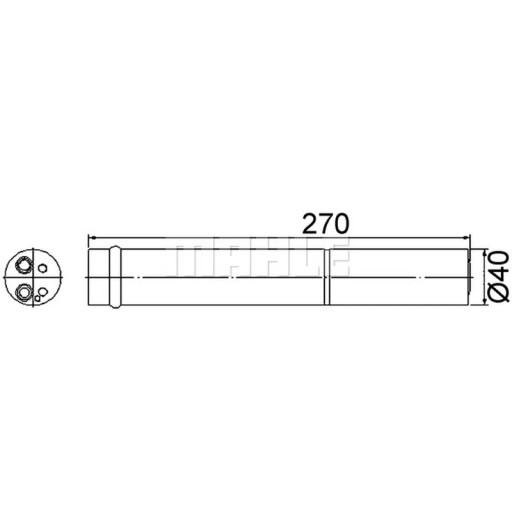 AD 96 000S - MAHLE AD 96 000S осушитель, кондиционер