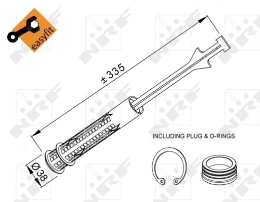 33359 - EASY FIT 33359 Осушитель воздуха для кондиционирования воздуха