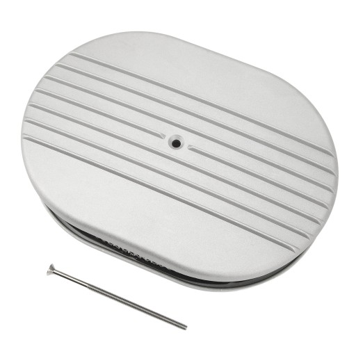 1618230182211 - Овальный воздушный фильтр из алюминиевого сплава, 12 дюймов, с полуоребрением NI