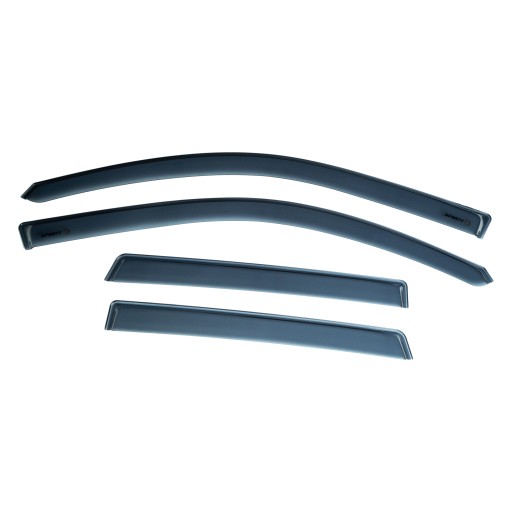 Обтекатели 4 шт. Toyota Yaris III 2011-2020 5-дверный, КОМПЛЕКТ (перед+зад)