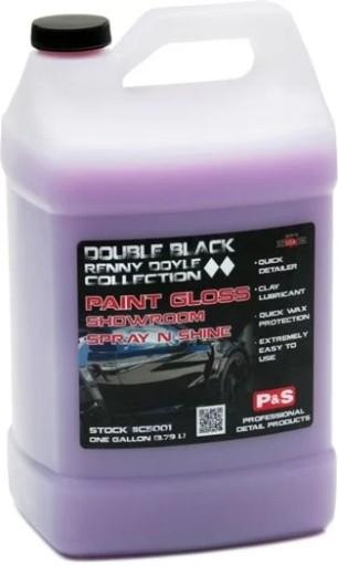 P&S Renny Doyle Double Black Paint Gloss Showroom Spray N Shine 3800 мл