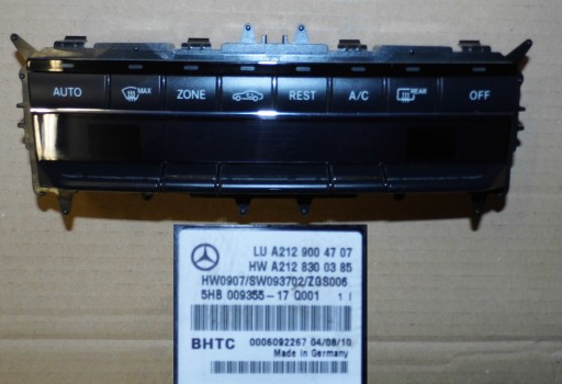 ПАНЕЛЬ КОНДИЦИОНЕРА MERCEDES W207 W212 A2129004707