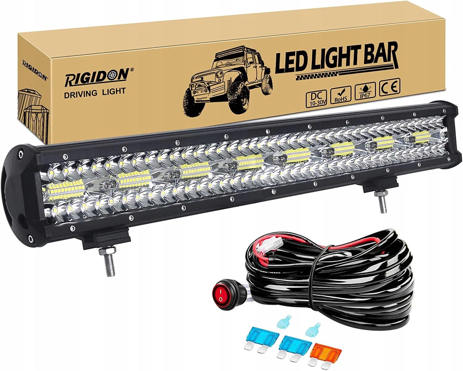 СВІТЛОДІОДНА ПАНЕЛЬ ГАЛОГЕННА ЛАМПА LEDBAR 480W OFF ROAD