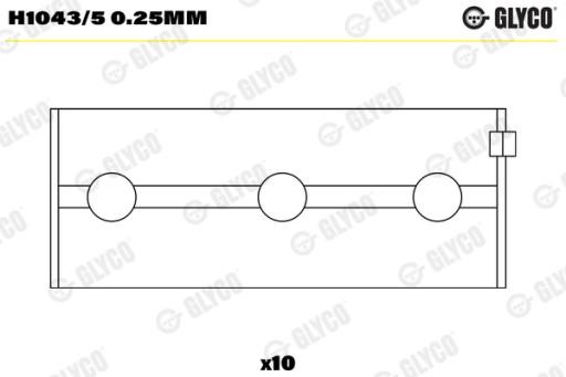 CR6868CP - Соединительные стержни подшипника MERCEDES 2.5-3.5 V6 M272 M276