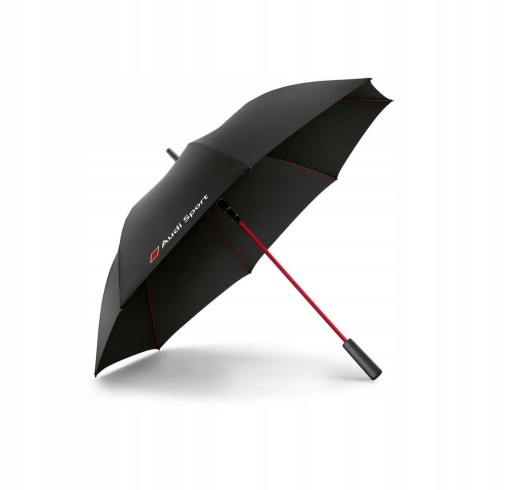 БОЛЬШОЙ ЗОНТ AUDI SPORT КРАСНЫЙ И ЧЕРНЫЙ 120 СМ