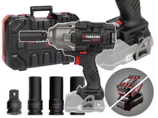 Акумуляторний ударний гайковерт PARKSIDE PERFORMANCE PASSP 20 Li B4 20 В 1356 Нм