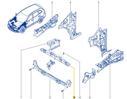 10295 - FEBI BILSTEIN НАТЯЖНОЙ РОЛИК SEAT AROSA 1.0 (6H)