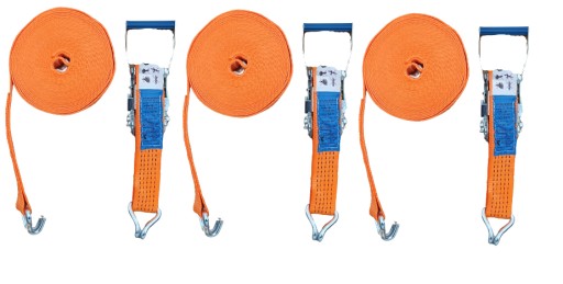 ТРАНСПОРТНЫЙ РЕМЕНЬ 12M / 50MM / 5T РЕМНИ 3 ШТ НАБОР