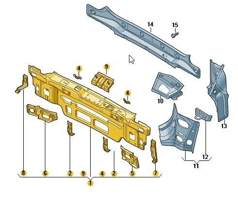 1589089 - Фильтр для коробки POWERSHIFT + масло OE FORD 6L