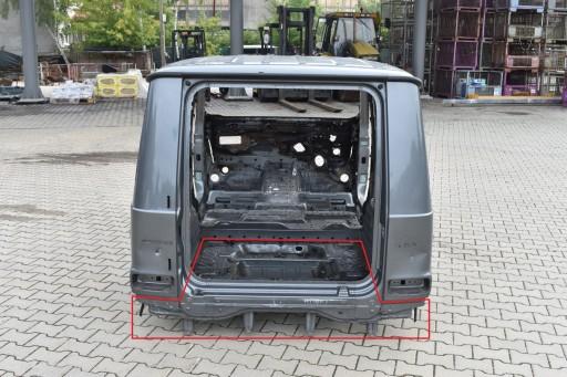 A4636108501 - ЗАДНИЙ РЕМЕНЬ ВАННА ПОЛА A4636401000 MERCEDES G W464 W463 LIFT 2018-