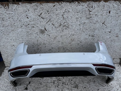 VWX5646 - Passat b8 r-line універсал задній бампер в зборі білий lc9a 4 pdc