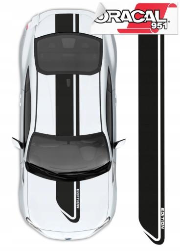 Ремни для капота автомобиля наклейка 33 см x 4,5 Мб 951