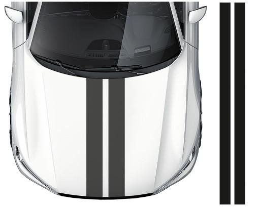 Ремни для автомобиля наклейки 16 см x 2шт 3M черный