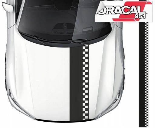 Полосы для автомобиля наклейки 30CMX4M шахматная доска 951