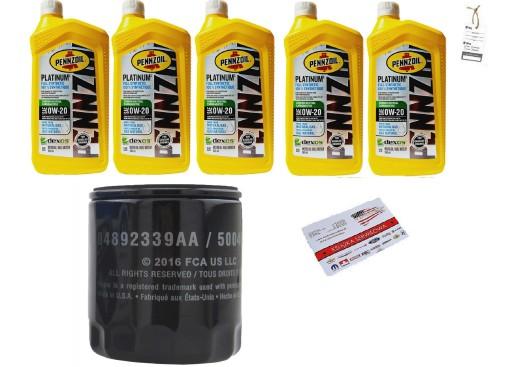 PENNZOIL 0W20 + МАСЛЯНИЙ ФІЛЬТР MO-339