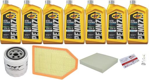 PENNZOIL 0W40 + ЗАРЯДНИЙ ПРИСТРІЙ CHALLENGER SRT 11- ФІЛЬТРИ