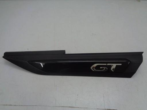 9825861580 - PEUGEOT 2008 II GT-LINE КРЫЛО МОЛДИНГ ЛЕВЫЙ ПЕРЕДНИЙ