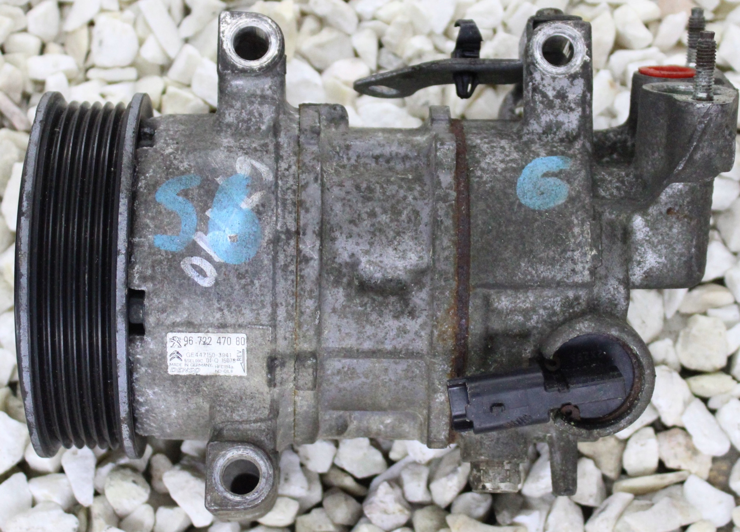 1.2 - КОМПРЕССОР КОНДИЦИОНЕРА PEUGEOT 208 9672247080
