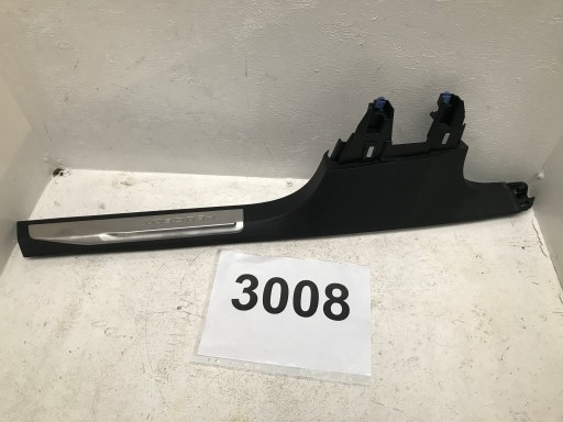 9824062277 - PEUGEOT 3008 II GT LINE НАКЛАДКА НА ПОРОГ НАКЛАДКА НА ПОРОГ ПРАВАЯ 16-23