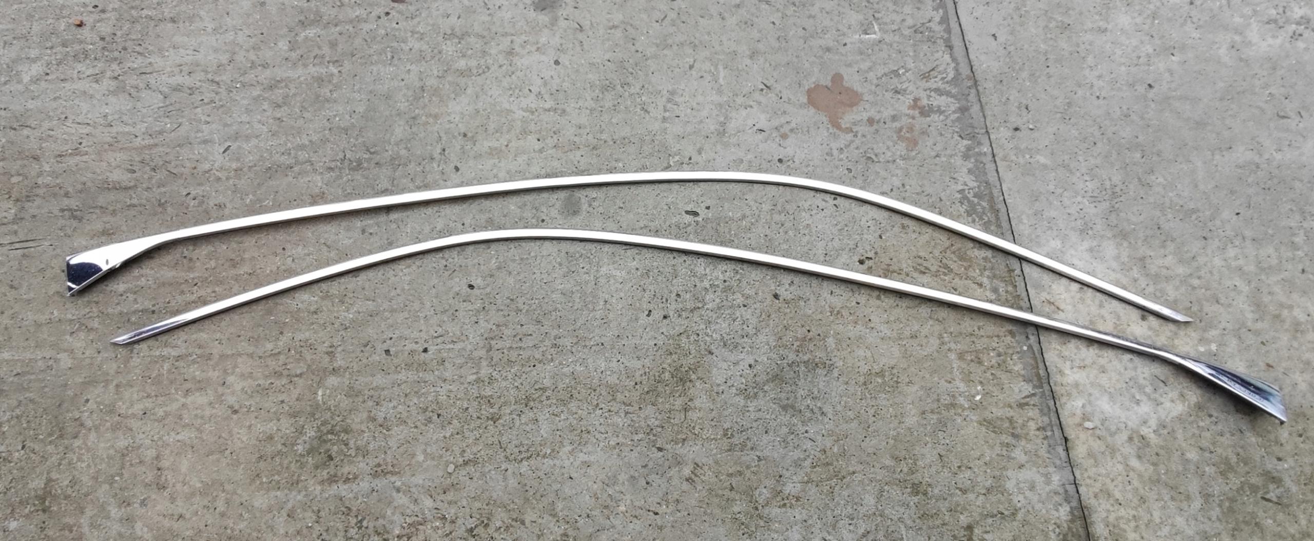 PEUGEOT 3008 II хромированная накладка на крышу в сборе