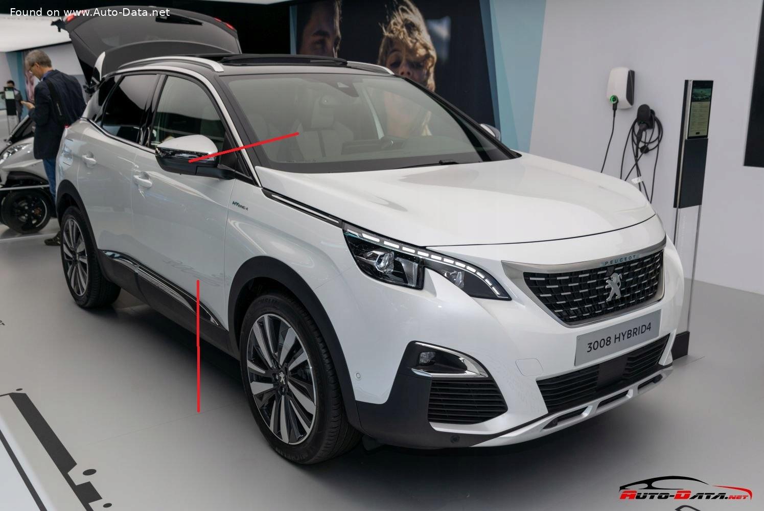 PEUGEOT 3008 II ЛОНЖЕРОН ПРАВА ЧВЕРТЬ