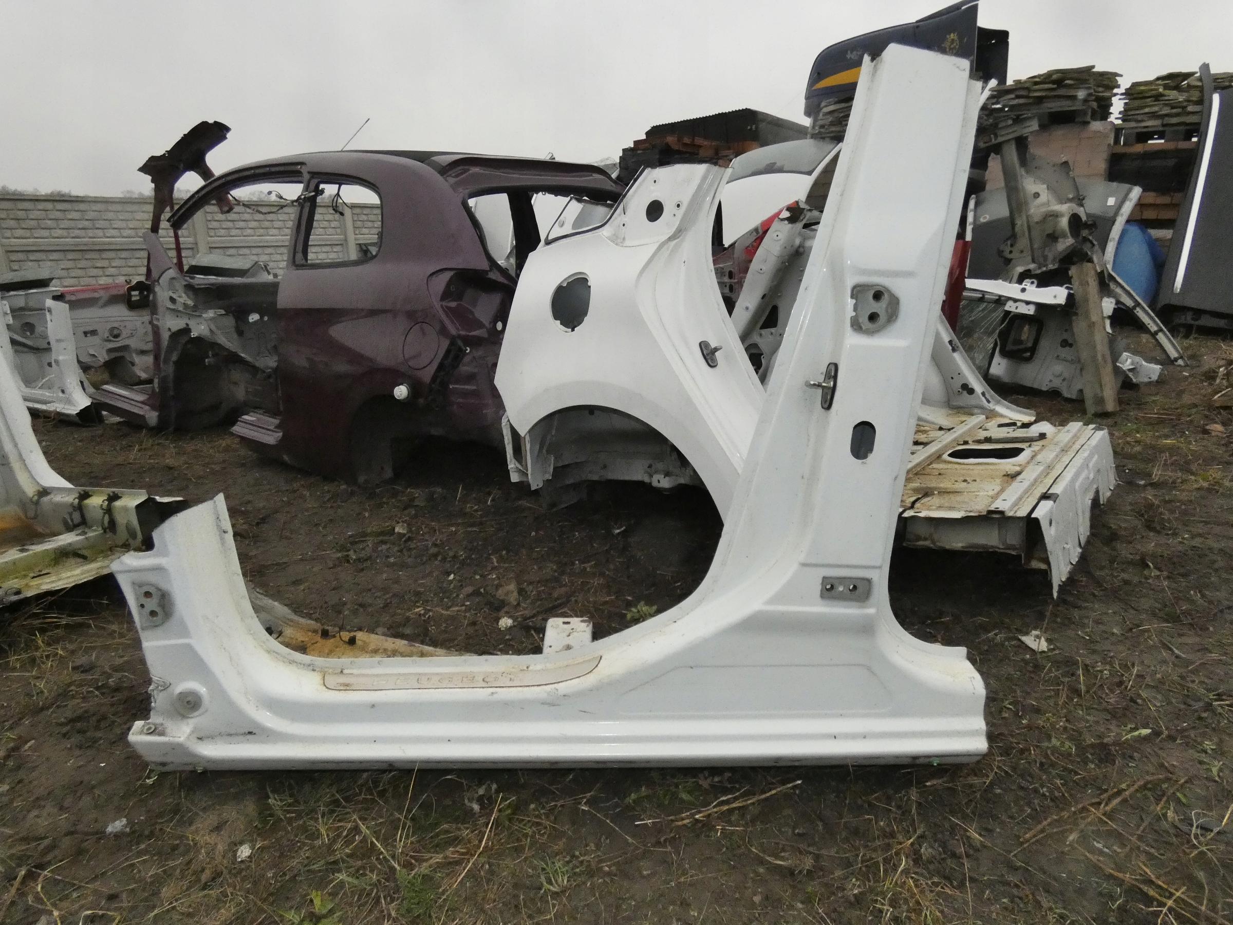 PEUGEOT 3008 ПОРОГ ЛЕВАЯ СТОЙКА KWED