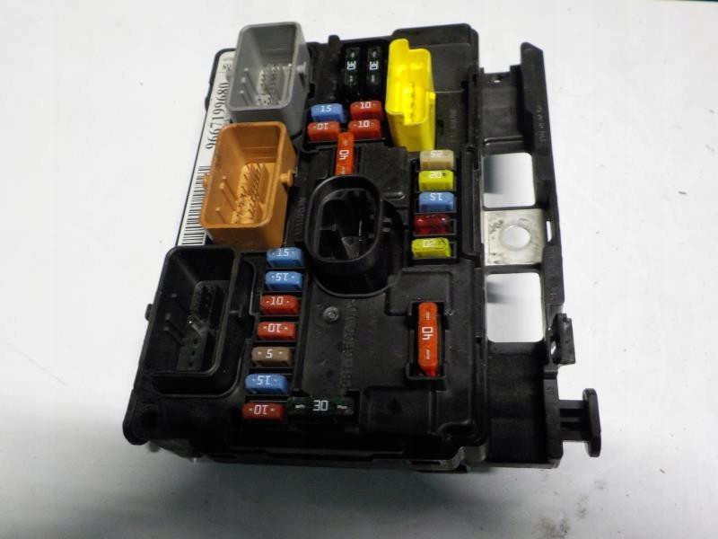 PEUGEOT 307 BSM модуль UCH 9667199680 R08