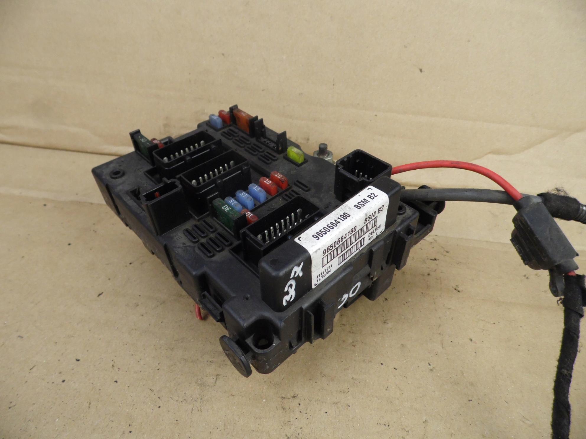 PEUGEOT 307 модуль BSM B2 9650664180