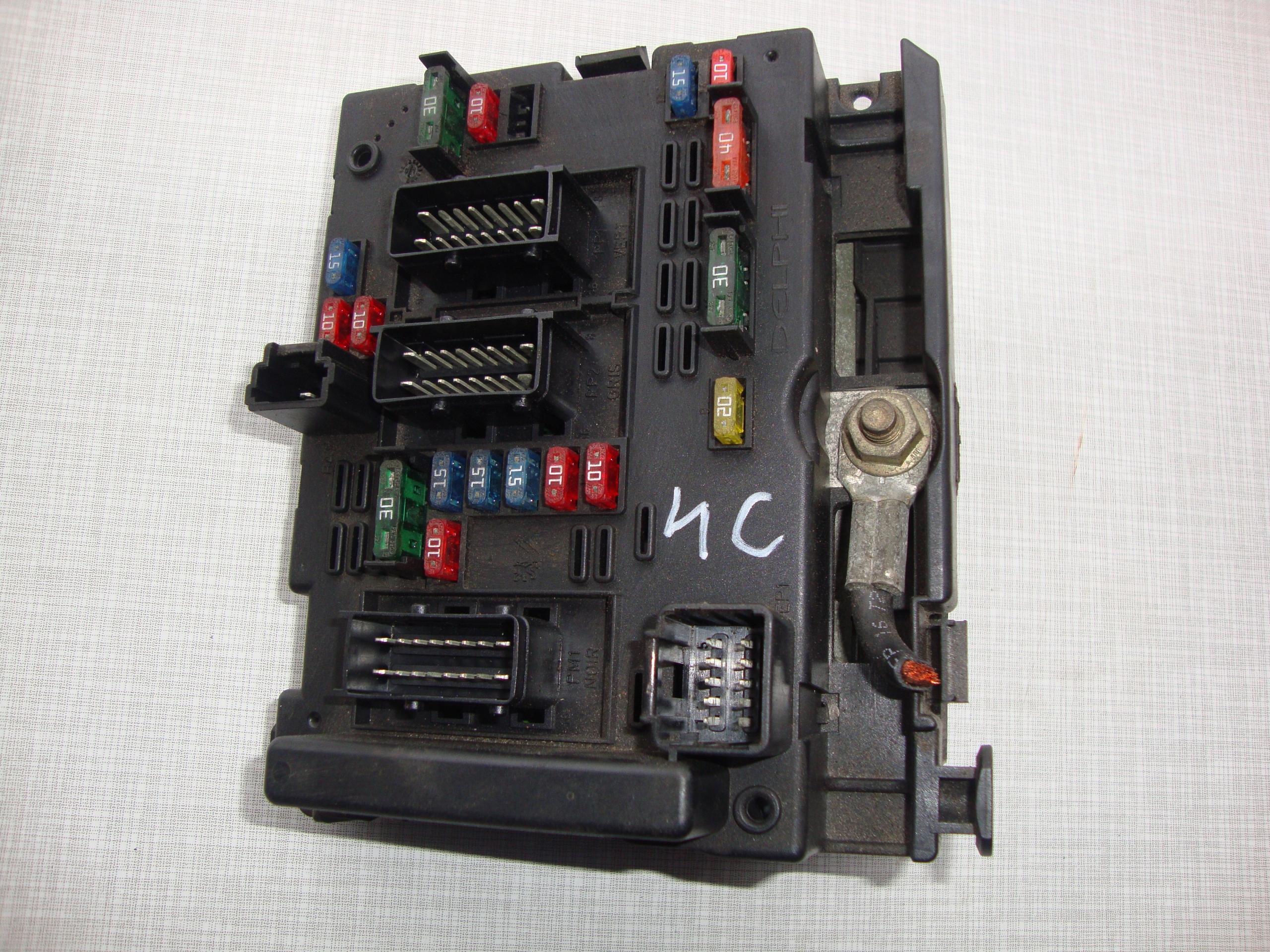 Peugeot 307 модуль BSM B4 9643537980