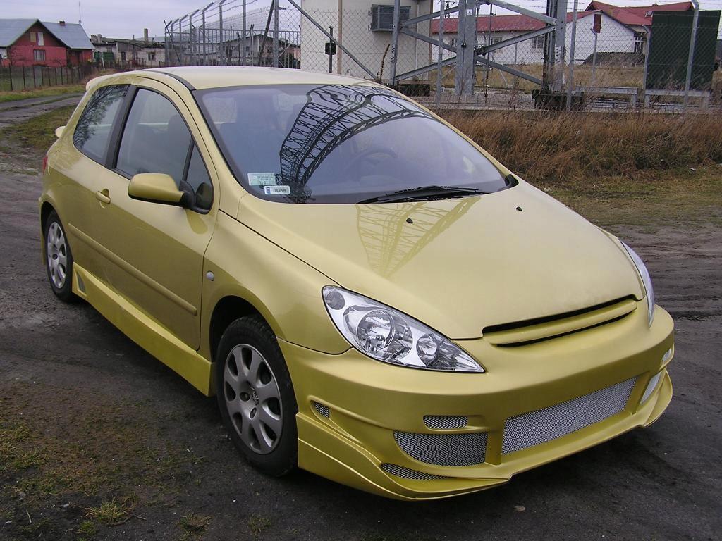 PEUGEOT 307 * ПЕРЕДНИЙ БАМПЕР * DJ-ТЮНИНГ