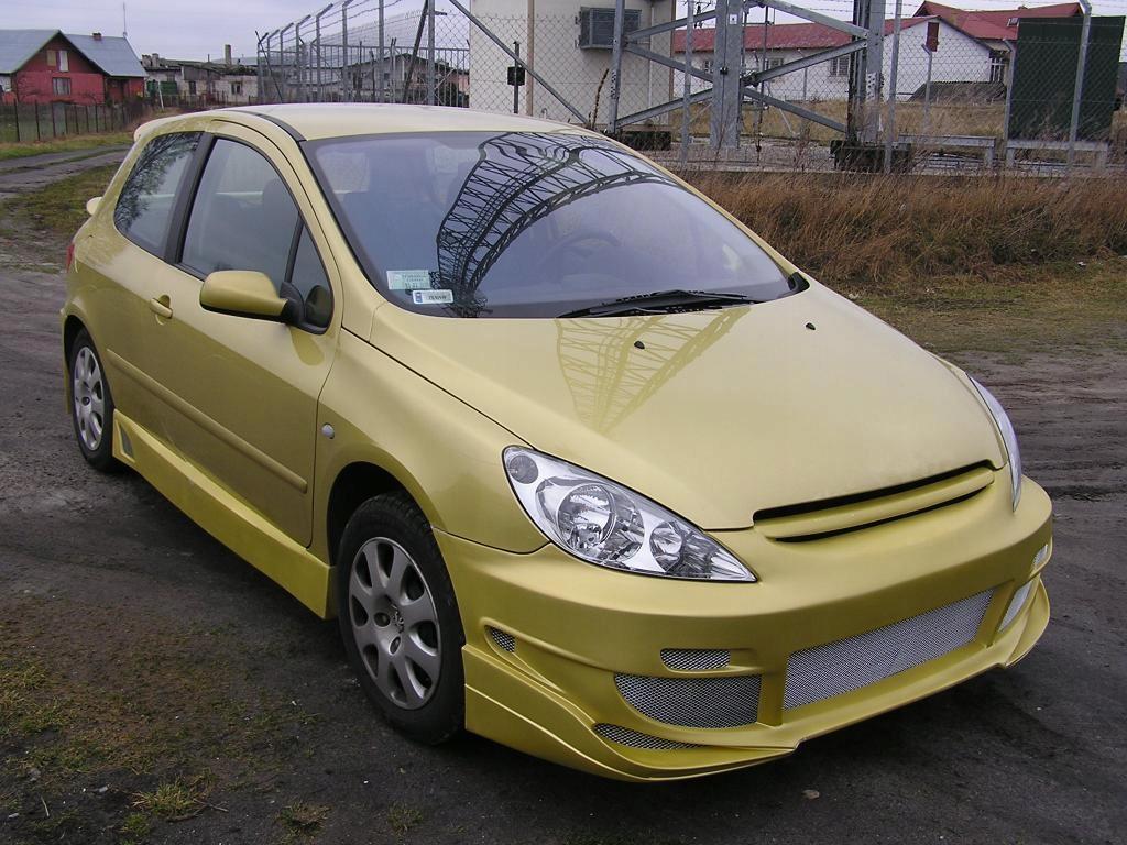 PEUGEOT 307 * ПЕРЕДНІЙ БАМПЕР * DJ-ТЮНІНГ