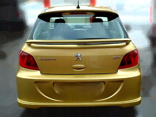 PEUGEOT 307 * ЗАДНИЙ БАМПЕР WIND * DJ-ТЮНИНГ