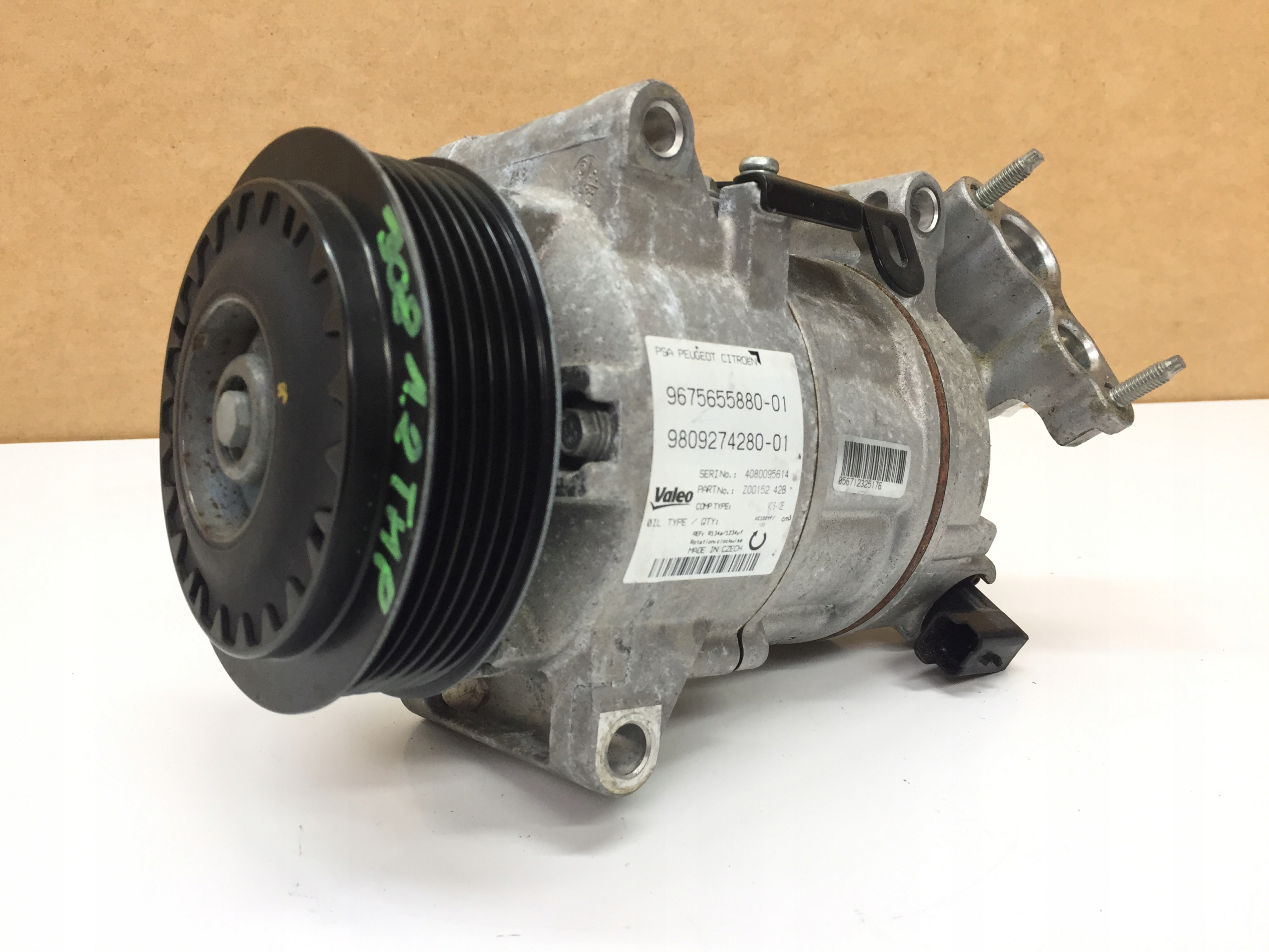 9675655880 9809274280 - PEUGEOT 308 1.2 THP КОМПРЕССОР КОНДИЦИОНЕР НАСОС