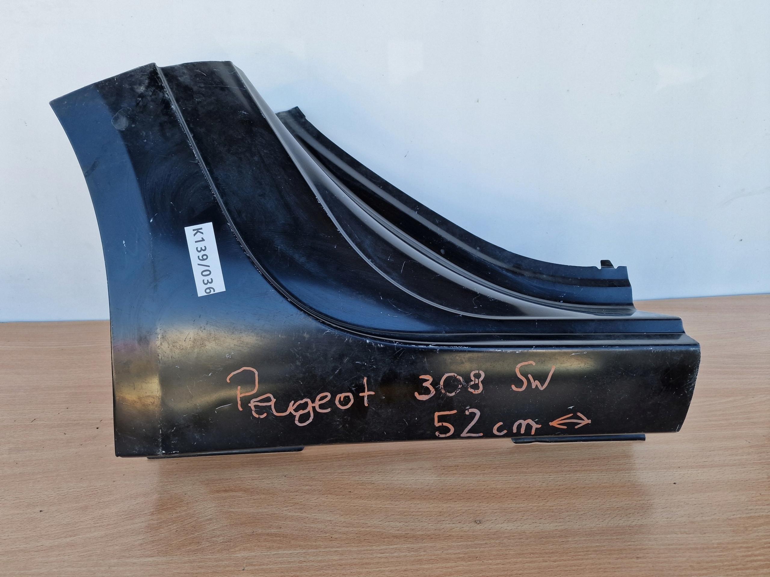 1611501880 - PEUGEOT 308 II T9 SW універсал правий поріг задня стійка