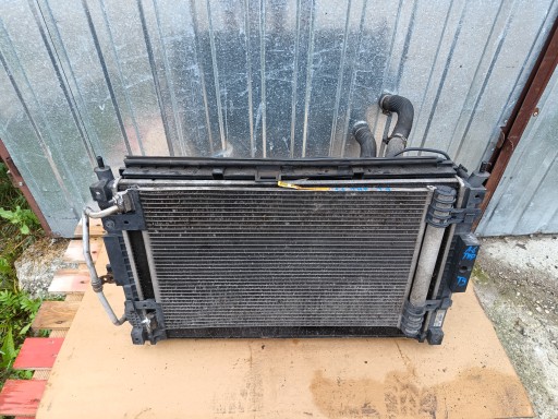 9673629780 9809141780 - PEUGEOT 308 T9 1.6 THP РАДІАТОРИ ВЕНТИЛЯТОР НАБОР РАДІАТОРА