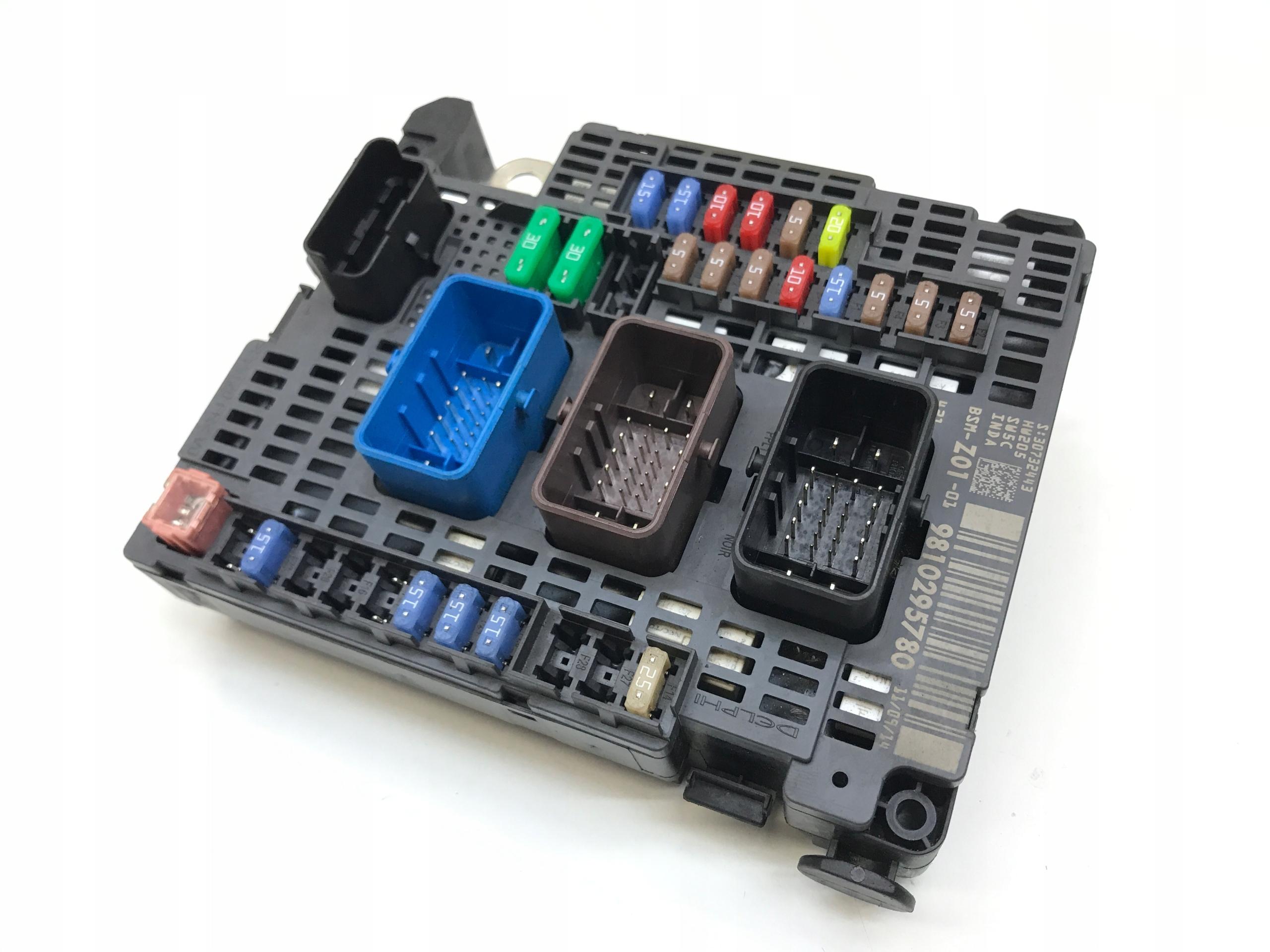 9810295780 - PEUGEOT 308 T9 II предохранители модуль BSM BSI
