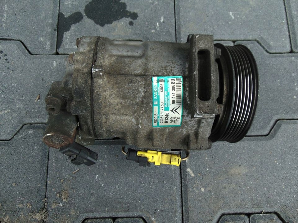 9648138680 - PEUGEOT 407 1.8 B КОМПРЕСОР КОНДИЦІОНЕРА