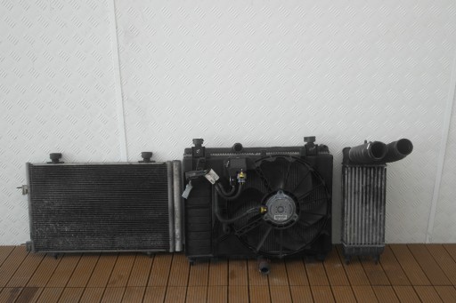 Peugeot 508 i 10-18 1.6 e-hdi радиатор вентилятор интеркулер комплект oe
