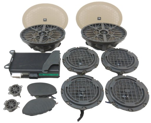 9651773880 - PEUGEOT 607 JBL ГРОМКОГОВОРИТЕЛИ УСИЛИТЕЛЬ КОМПЛЕКТ.