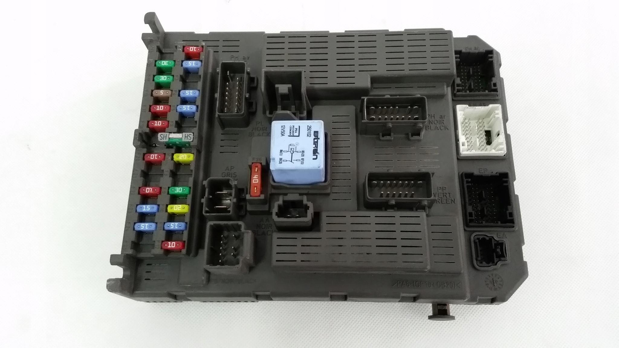 PEUGEOT 807 CITROEN C8 модуль BSI 1400310580 Європа