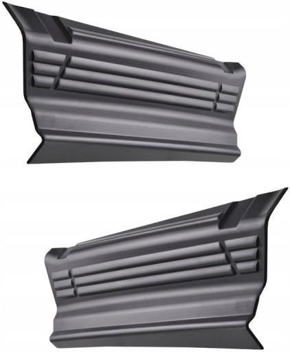 PEUGEOT BOXER 2007-2020 НАКЛАДКИ НА БОКОВЫЕ ЮБКИ